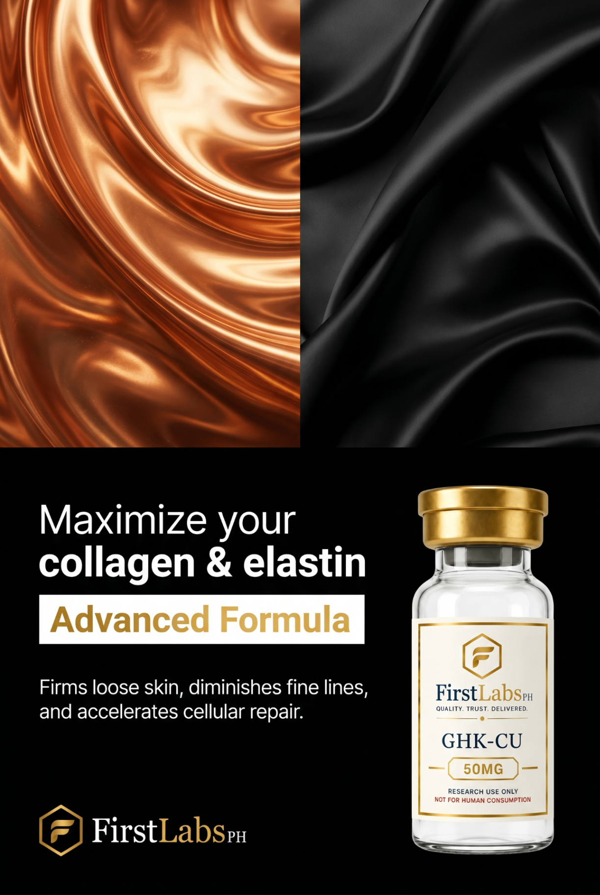 GHK-CU advanced formula poster