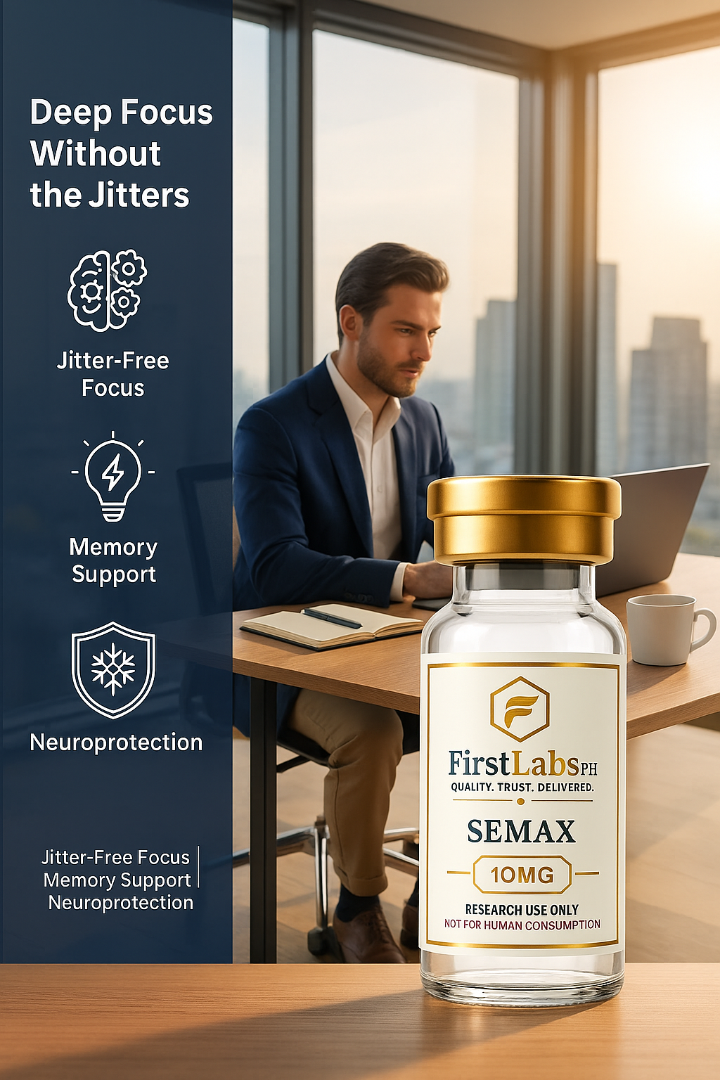 Semax deep focus poster